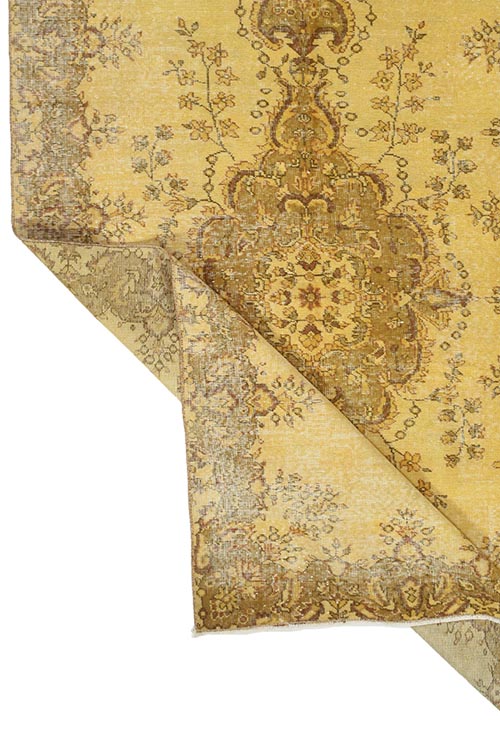 שטיח וינטג’ טורקי 11 צהוב