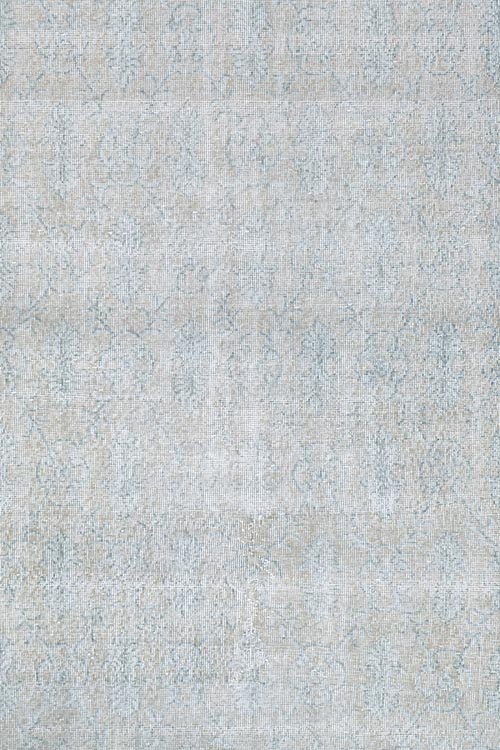 שטיח וינטג' טורקי 12 | שטיח אפור עבודת יד