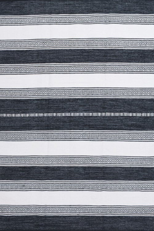 שטיח פאלמה 31031-02 | שטיח סקנדינבי | שחור לבן