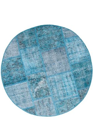 שטיח צלטיקה 40 עגול | שטיח טורקיז