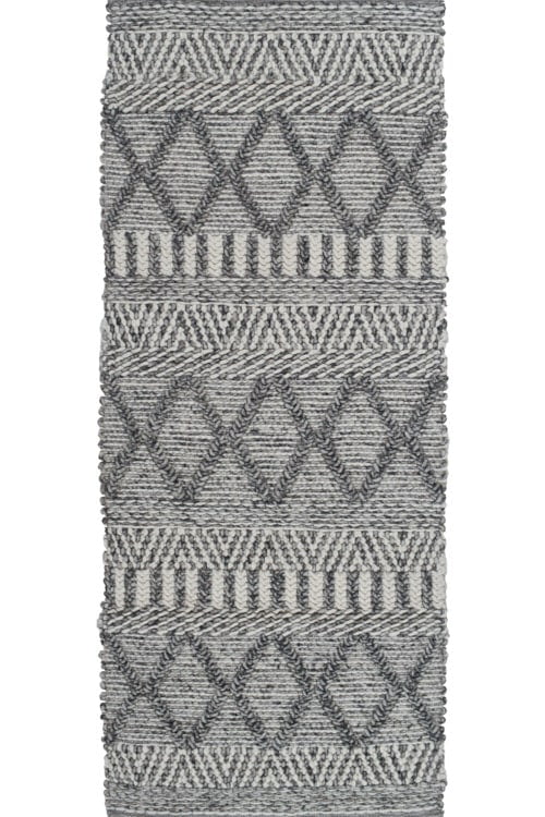 שטיח אפור קטלינה CL-19 ראנר | שטיח למסדרון