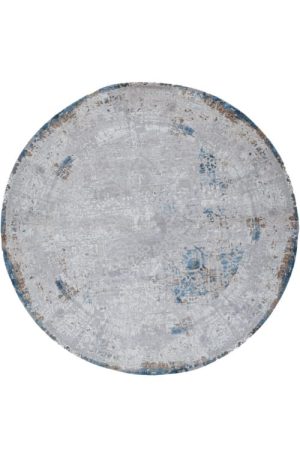 שטיח אפור דאימונד OL51D עגול