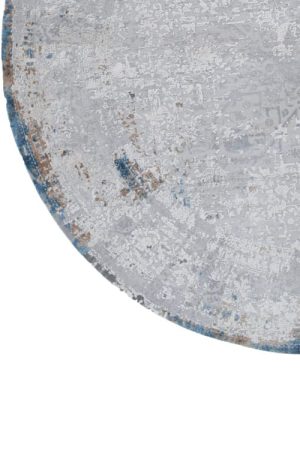 שטיח אפור דאימונד OL51D עגול