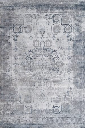שטיח אפור סטורי 057 | שטיח מודרני