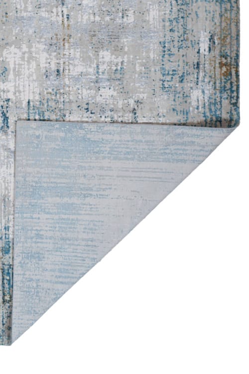 שטיח כחול סטורי B093B | שטיח מודרני לסלון