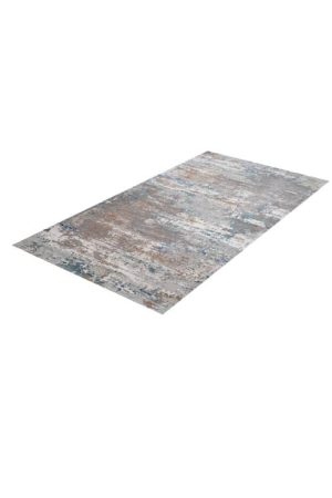 שטיח אפור דאימונד OL80A | שטיח מודרני לחדר שינה