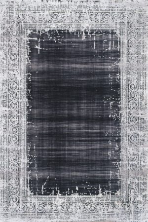 שטיח דאימונד קוסמוס ST596 שחור לבן