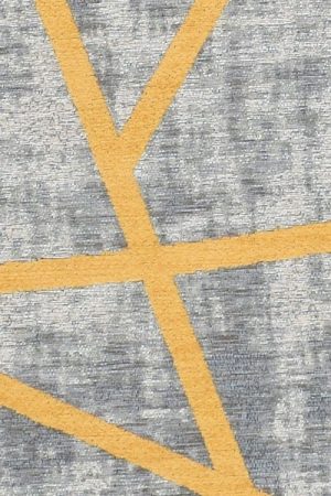 שטיח מנילה HAILEY עגול צהוב