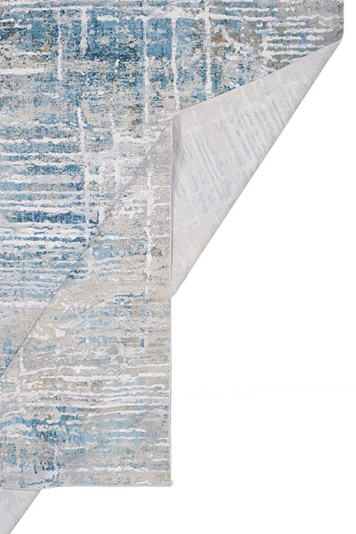 שטיח כחול סטורי B095B | שטיח באריגה שטוחה