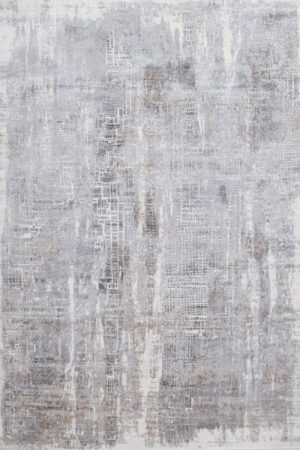 שטיח גאיה B410E | שטיח אפור לסלון