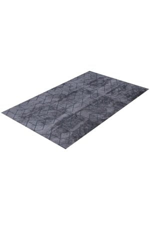 שטיח ארוקה PLZ2069 | שטיח אפור כהה