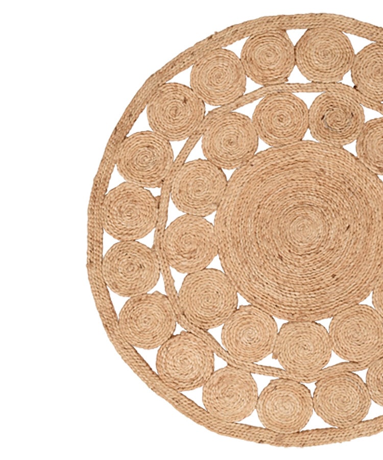 שטיח חבל פטאיה D3 עגול | שטיח עגול לחדר ילדים