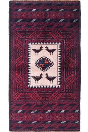 שטיח בלוץ תרנגול 03 | שטיח אדום