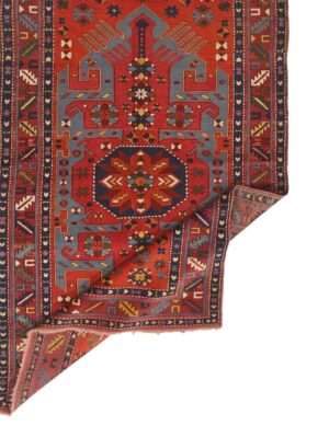 שטיח קווקזי ישן 02 | שטיח אדום