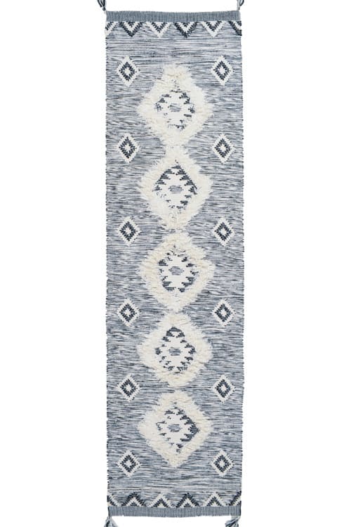 שטיח סקנדינבי ראנר 2243 שחור לבן