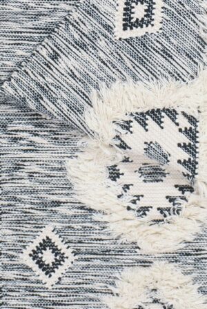 שטיח סקנדינבי ראנר 2243 שחור לבן
