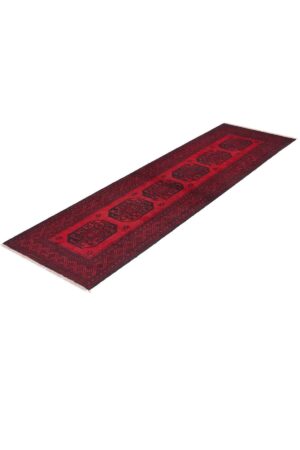 שטיח אפגן רגל פיל 09 | שטיח אדום