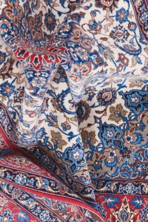 שטיח איספהן משי | שטיח עבודת יד