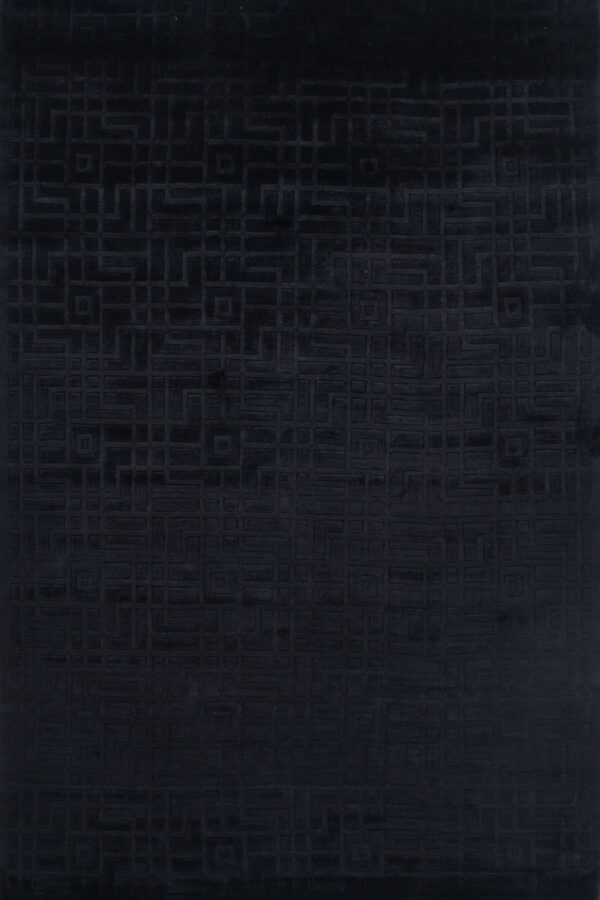 שטיח שחור פיוני PE-1018