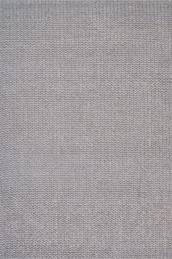 שטיח נורדי מלבני מצמר צבע אפור מתאים במיוחד לחדר שינה