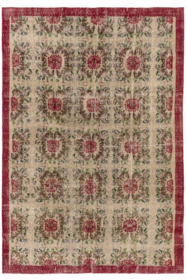 שטיח וינטג' טורקי בסגנון קלאסי