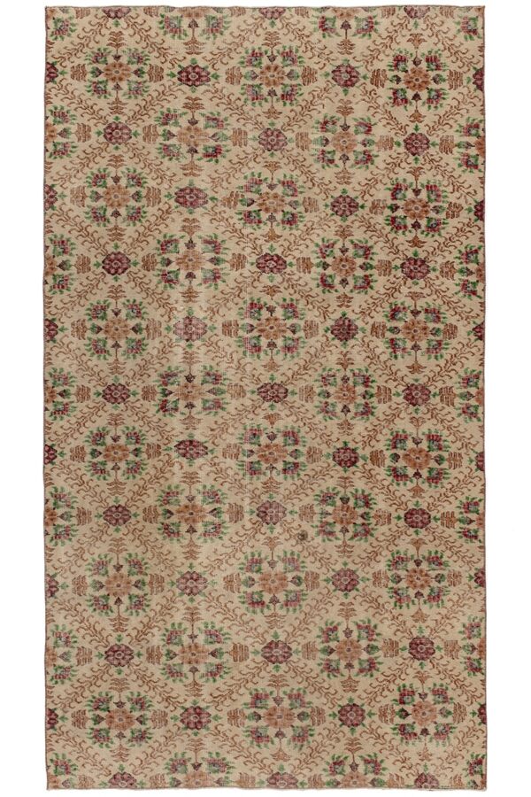 שטיח וינטג' טורקי בסגנון טרדיציונלי