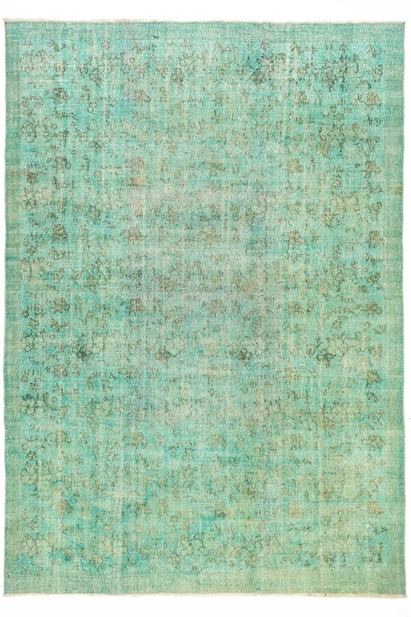 שטיח טורקיז וינטג' מלבני עשוי צמר