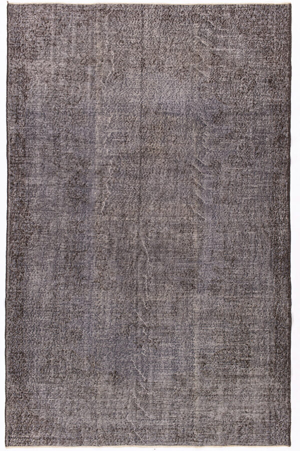 שטיח טורקי וינטג' אפור בסגנון מרשים