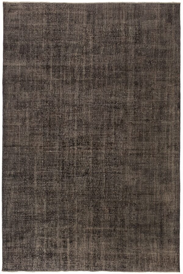 שטיח וינטג' טורקי צמר אפור מלבני