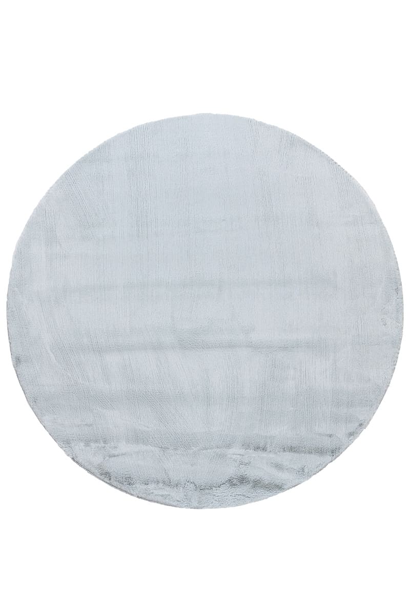 שטיח שאגי מויו MO80 תכלת עגול