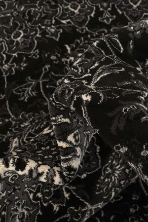 שטיח ריבר 1515A אפור שחור