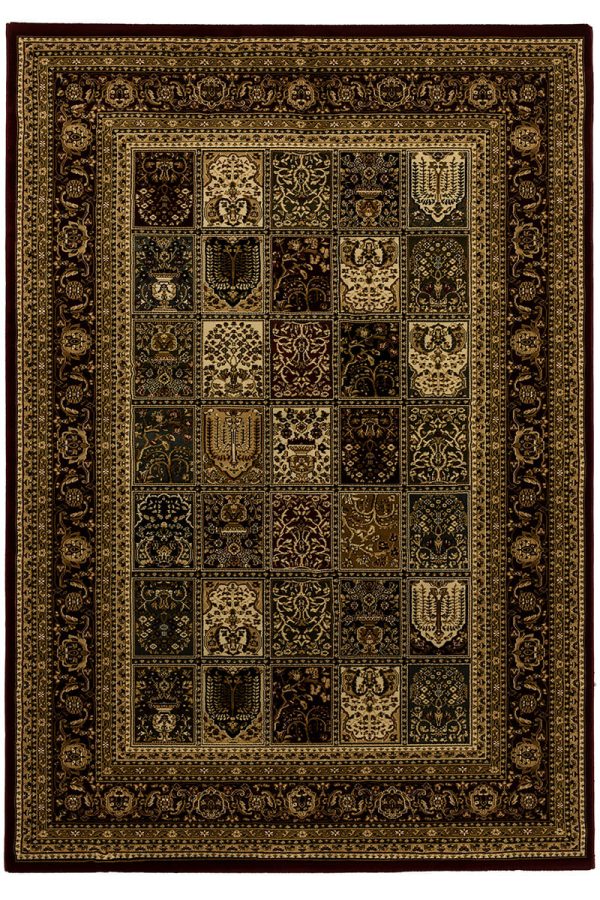 שטיח ריבר 1999B בז' אדום