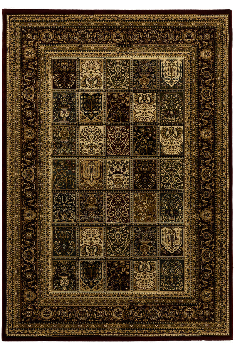 שטיח ריבר 1999B בז' אדום