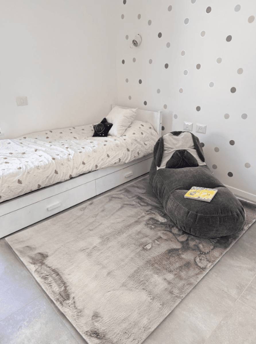 שטיח שאגי מויו MO03-07 פנינה בז'