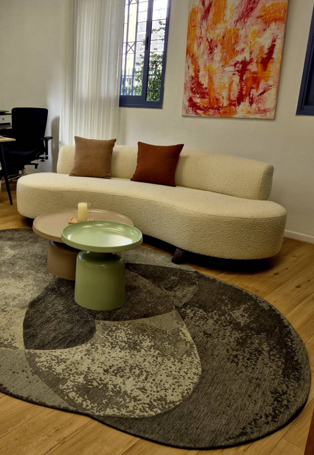 שטיח מנילה PANORA אפור