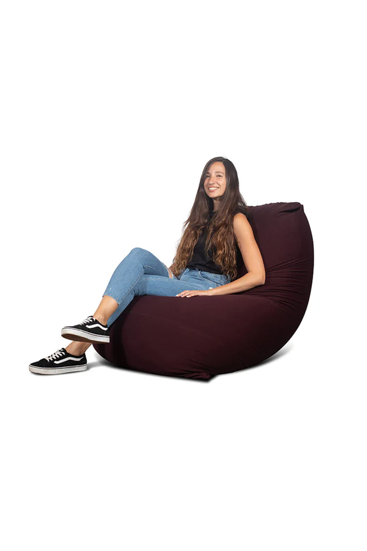 צ'יל פוף גדול (85X130 ס”מ) - חציל, 130X85