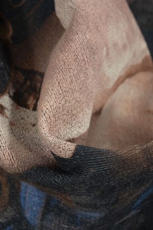 שטיח מרנטה ELDORA שחור צבעוני