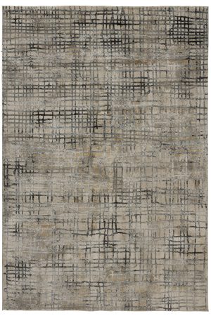 שטיח סטורי B053A קרם אפור