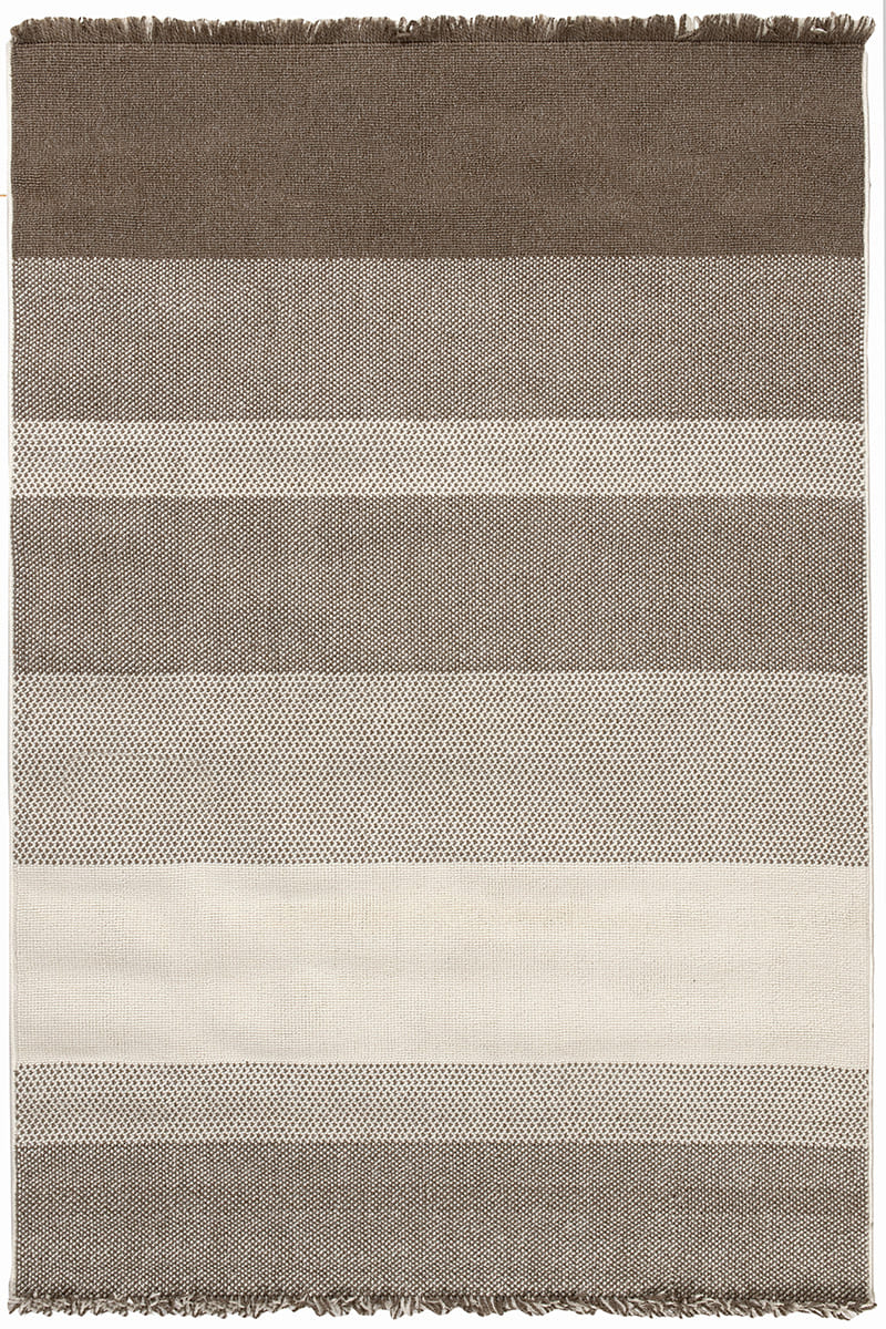 שטיח לופ PLZ-403 לבן בז'