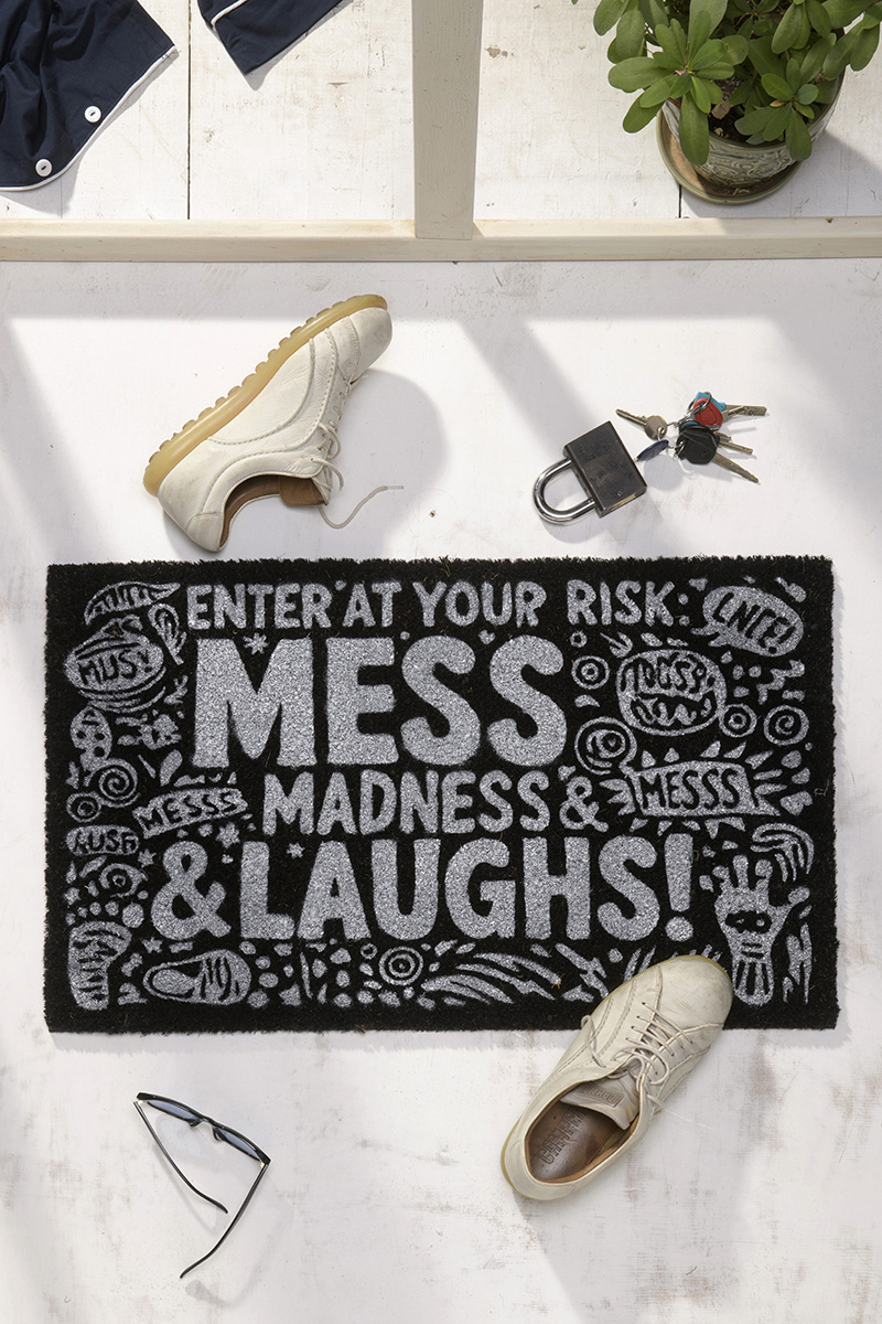 שטיח כניסה בלגן