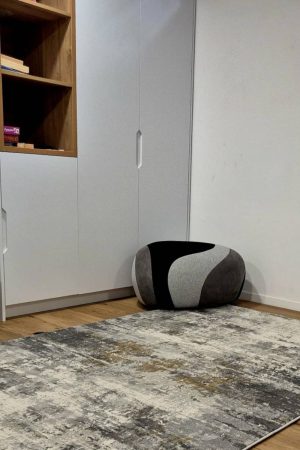 שטיח אפור גאיה B405G - פנימייה בתל אביב--