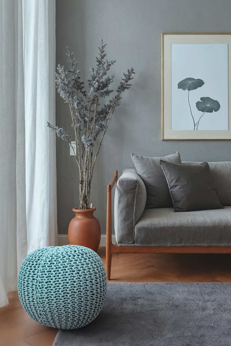 פוף BELLO טורקיז