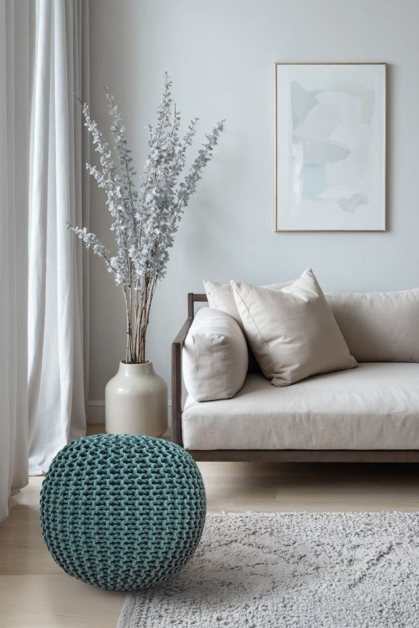 פוף BELLO ירוק פטרול