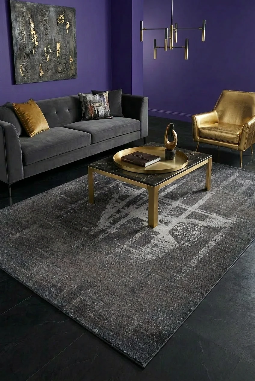 שטיח מנילה MERRON שחור