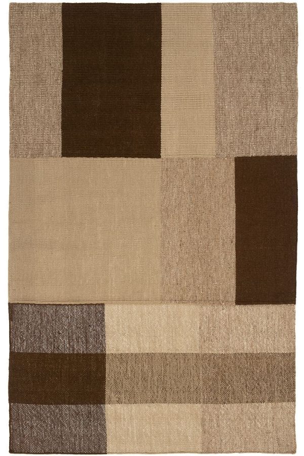 שטיח האנימארק ללא פרנזים בז' חום BEIGE 4N01