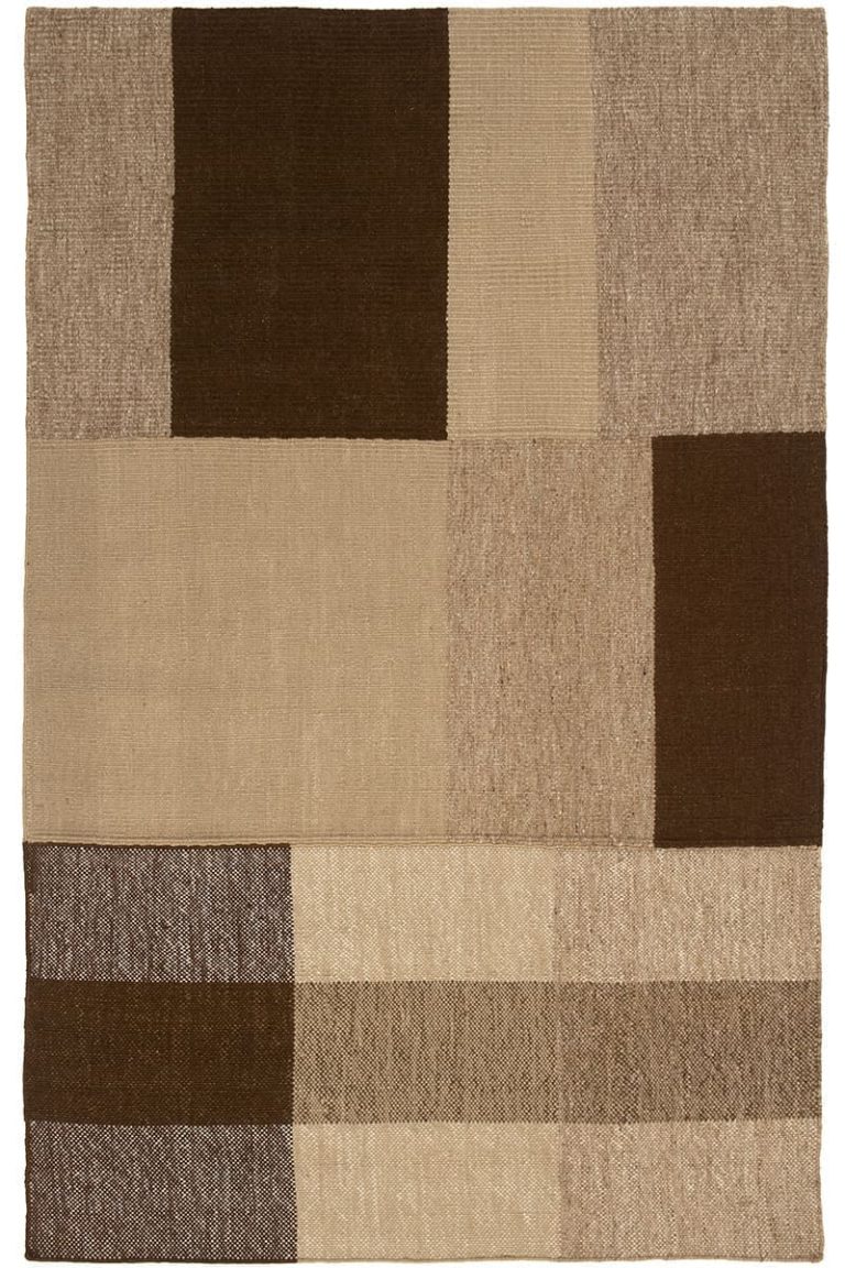 שטיח האנימארק ללא פרנזים בז' חום BEIGE 4N01