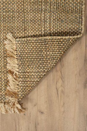 שטיח חבל פרימיום-JD-303-D AQUA IVORY ירוק שמנת