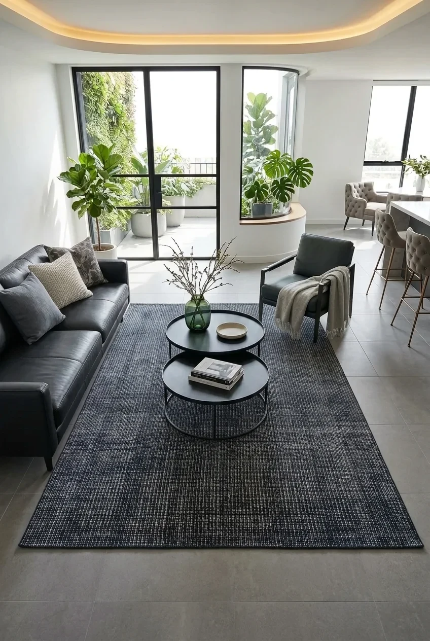 שטיח ואן White Black